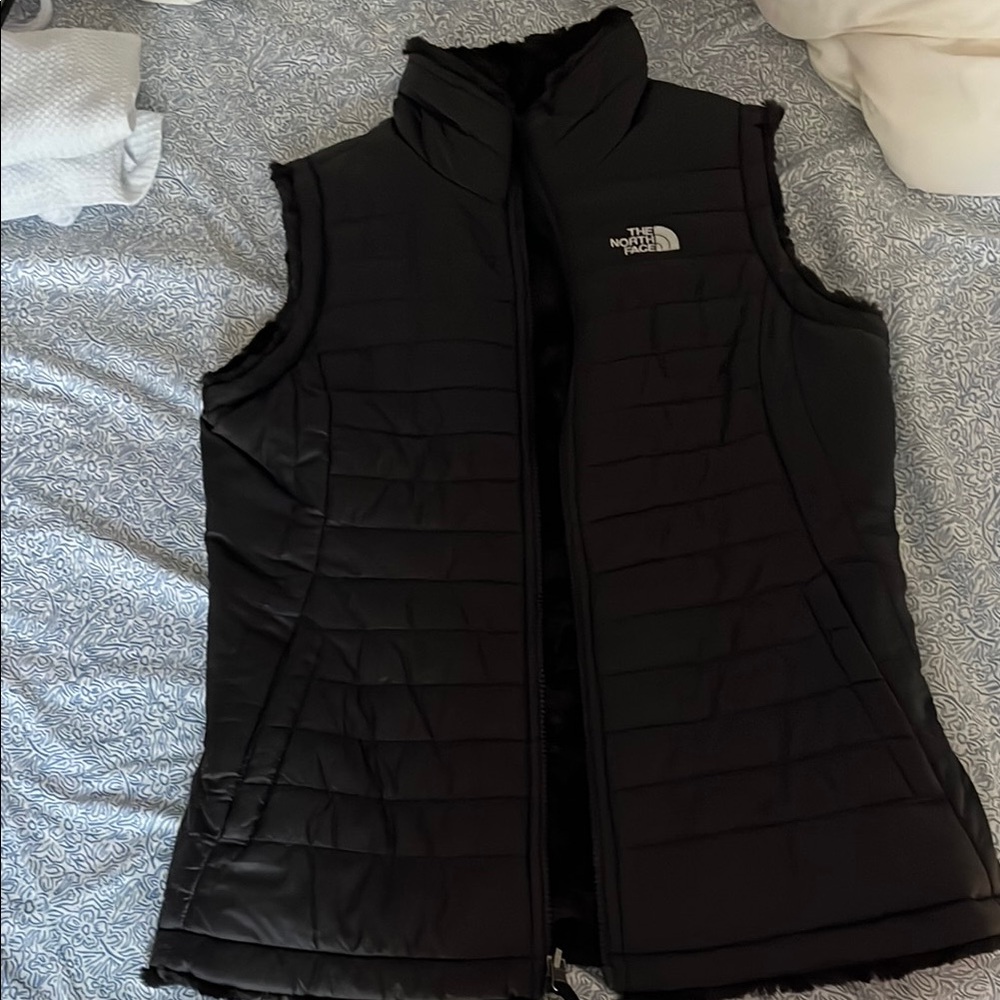 The North Face Black Quilted Puffer Vest